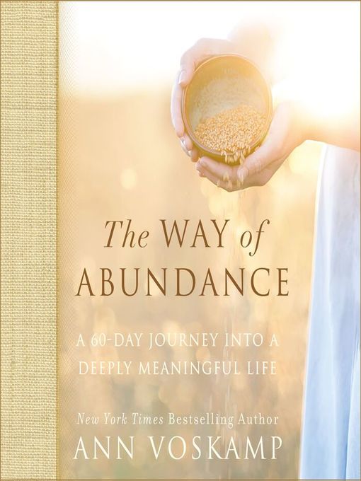 Title details for The Way of Abundance by Ann Voskamp - Available